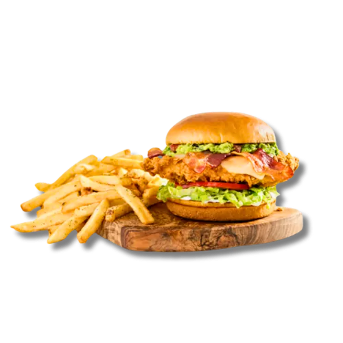 Bacon Guac Crispy Chicken Sandwich